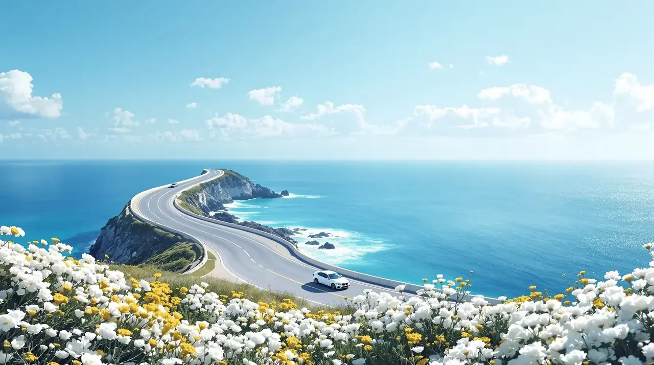 沿着海岸，把夏天走完